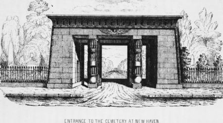 Cemetery Entrance at New Haven