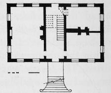 The floorplan of Tebbs House