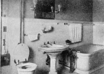 Modern Bath (by 1904 standards)